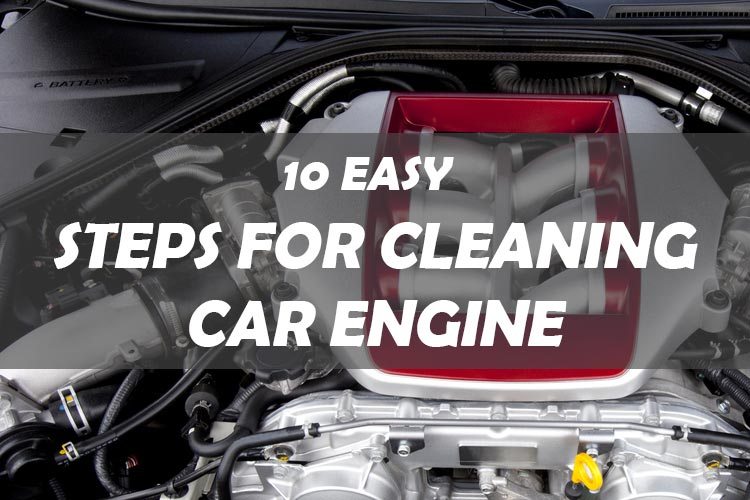 Cleaning Car Engine