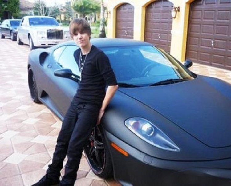 Justin Bieber Car Collection